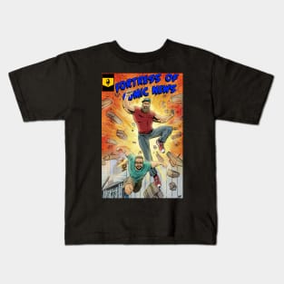 Fortress of Comic News Comic Cover Kids T-Shirt